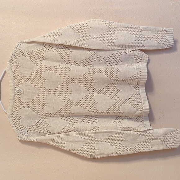 Christopher & Banks Women's Heart Pattern Sweater Size S - Picture 5 of 10